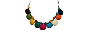 Bijoux en ivoire végétal