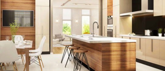cuisine bien décorée