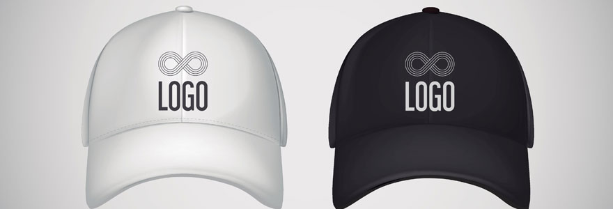 Casquettes avec logo