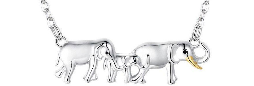 Pendentif éléphant