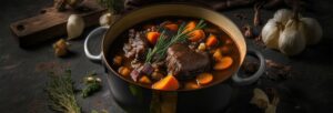 accompagnement boeuf bourguignon